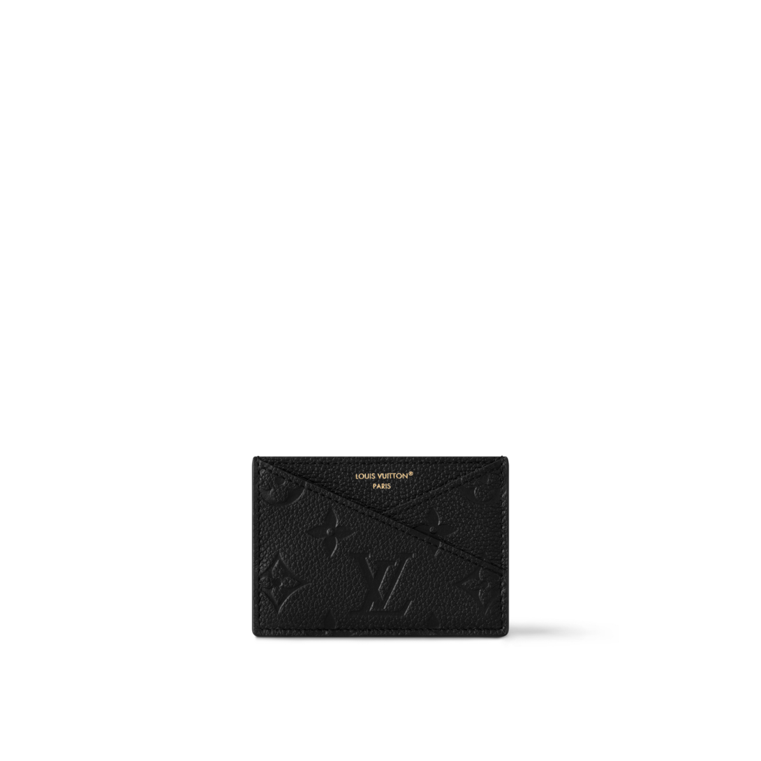 Criss-Cross Card Holder Monogram Empreinte Leather - Wallets and